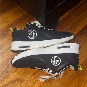 Black and White Zumba Sneakers